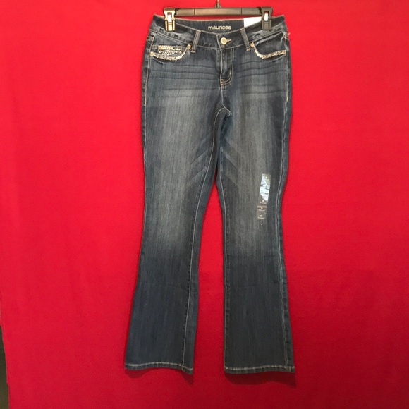 NWT Maurices Mid Rise Boot Cut Denim - Picture 7 of 7